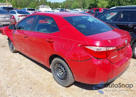 2017 Toyota Corolla Le z USA, uszkodzony, nr VIN 2T1BURHE4HC799719